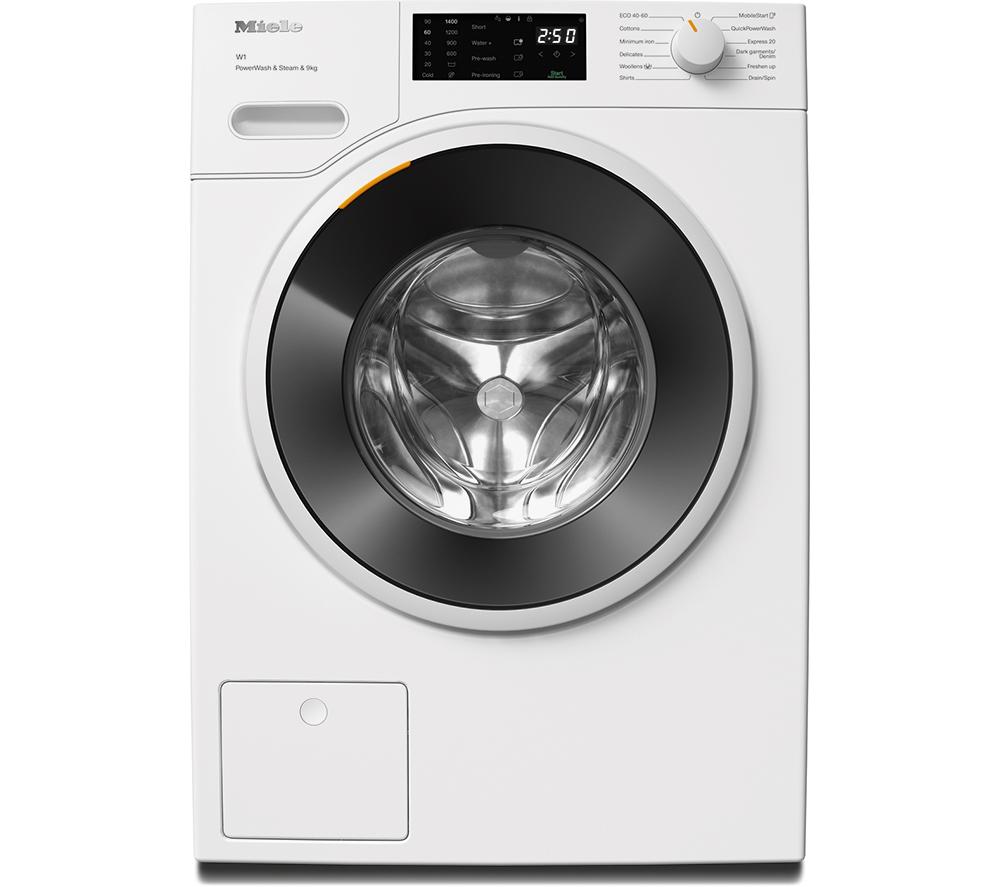 MIELE WWD380 WCS PWash&Steam WiFi-enabled 9 kg 1400 Spin Washing Machine - Lotus White, White