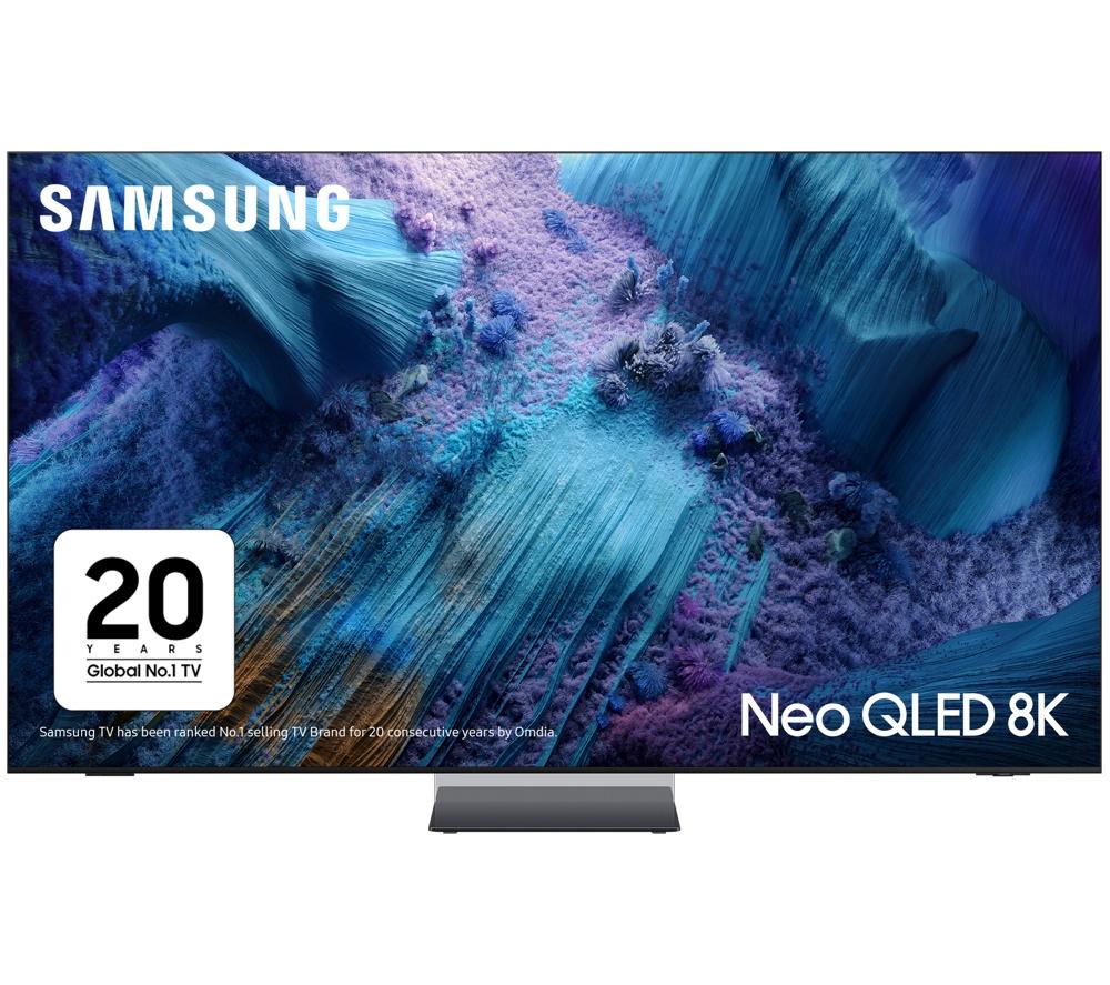 85" SAMSUNG QN990F Neo QLED 8K Mini LED Vision AI Smart TV 2025 - QE85QN990F, Black