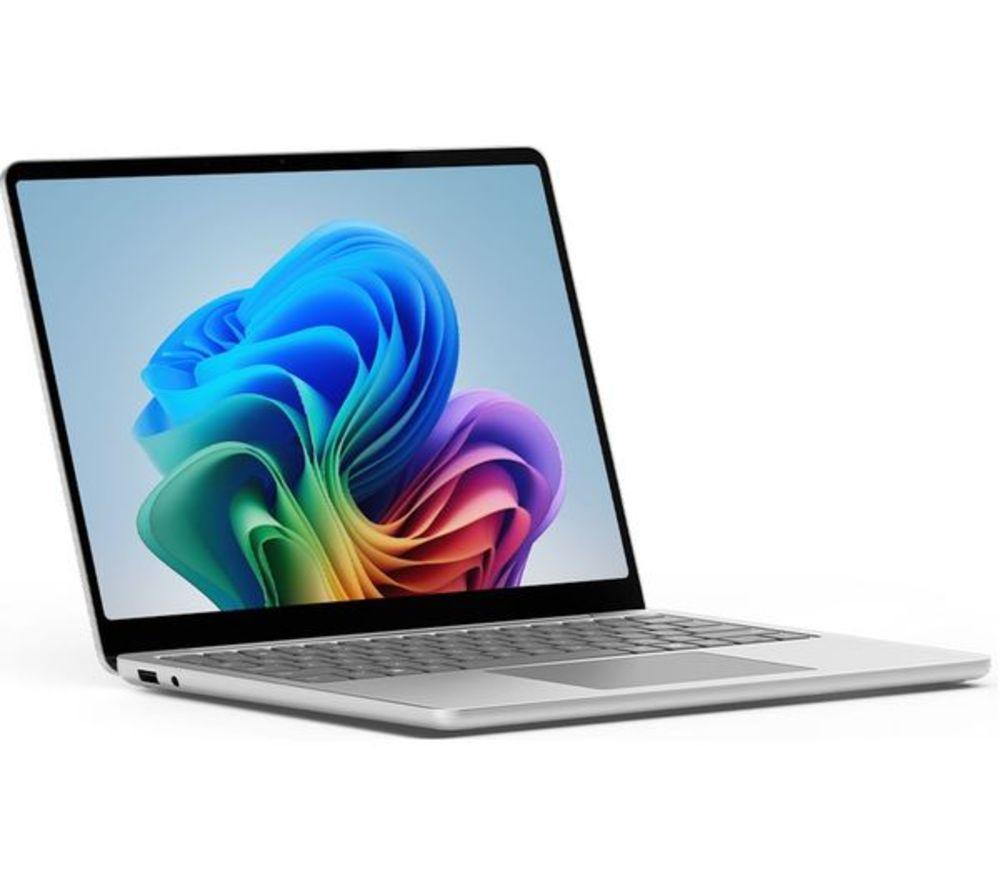 MICROSOFT Surface Laptop 13", Copilot PC - Snapdragon X Plus, 512 GB SSD, Platinum, Silver/Grey