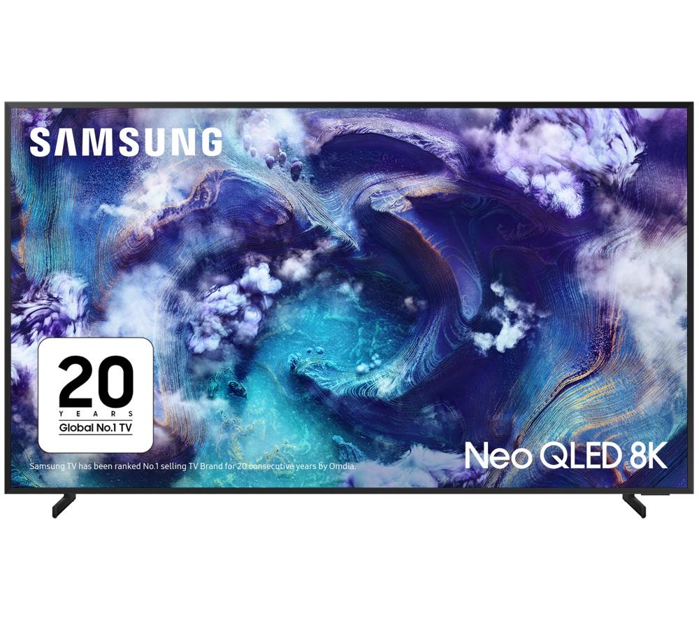85" SAMSUNG QN900F Neo QLED 8K Mini LED Vision AI Smart TV 2025 - QE85QN900F, Black