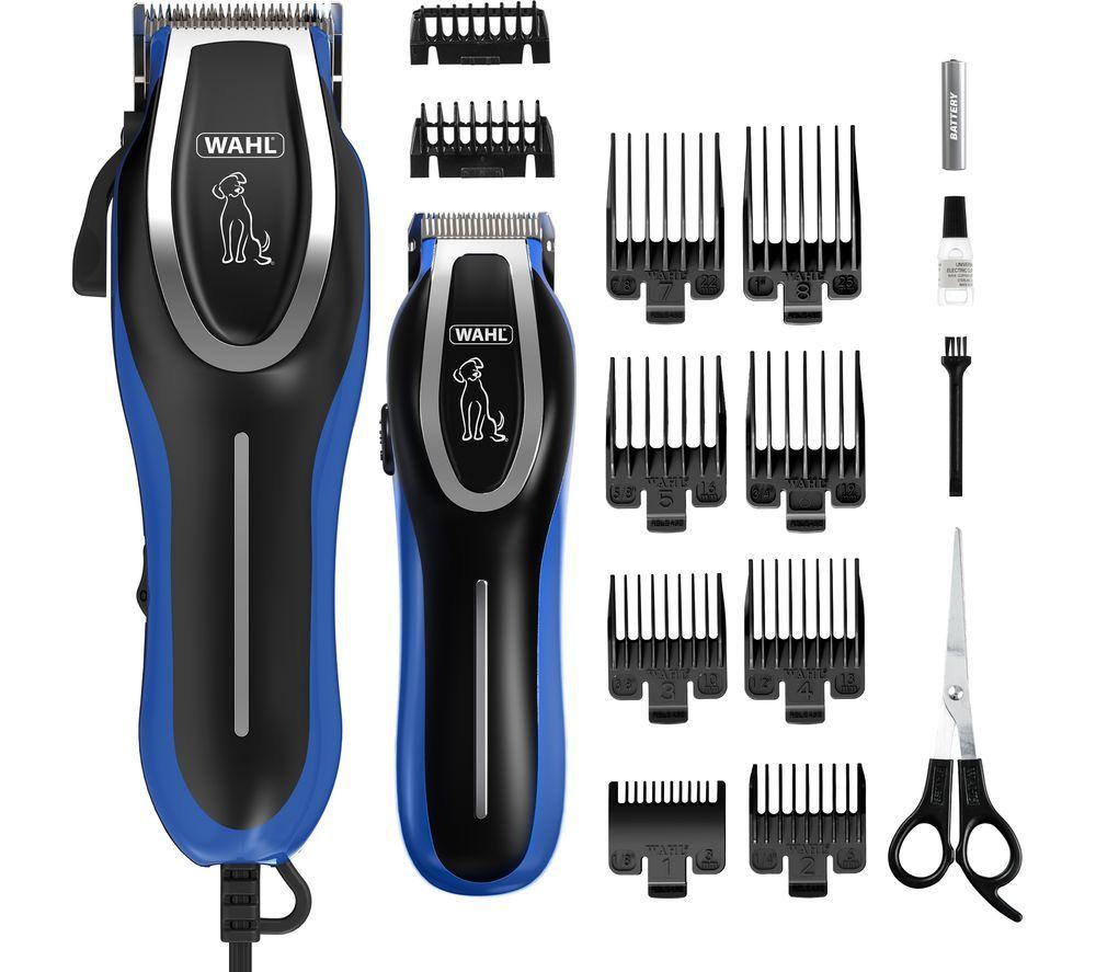 WAHL Complete Groom Pet Clipper & Trimmer Kit - Blue & Black, Blue,Black
