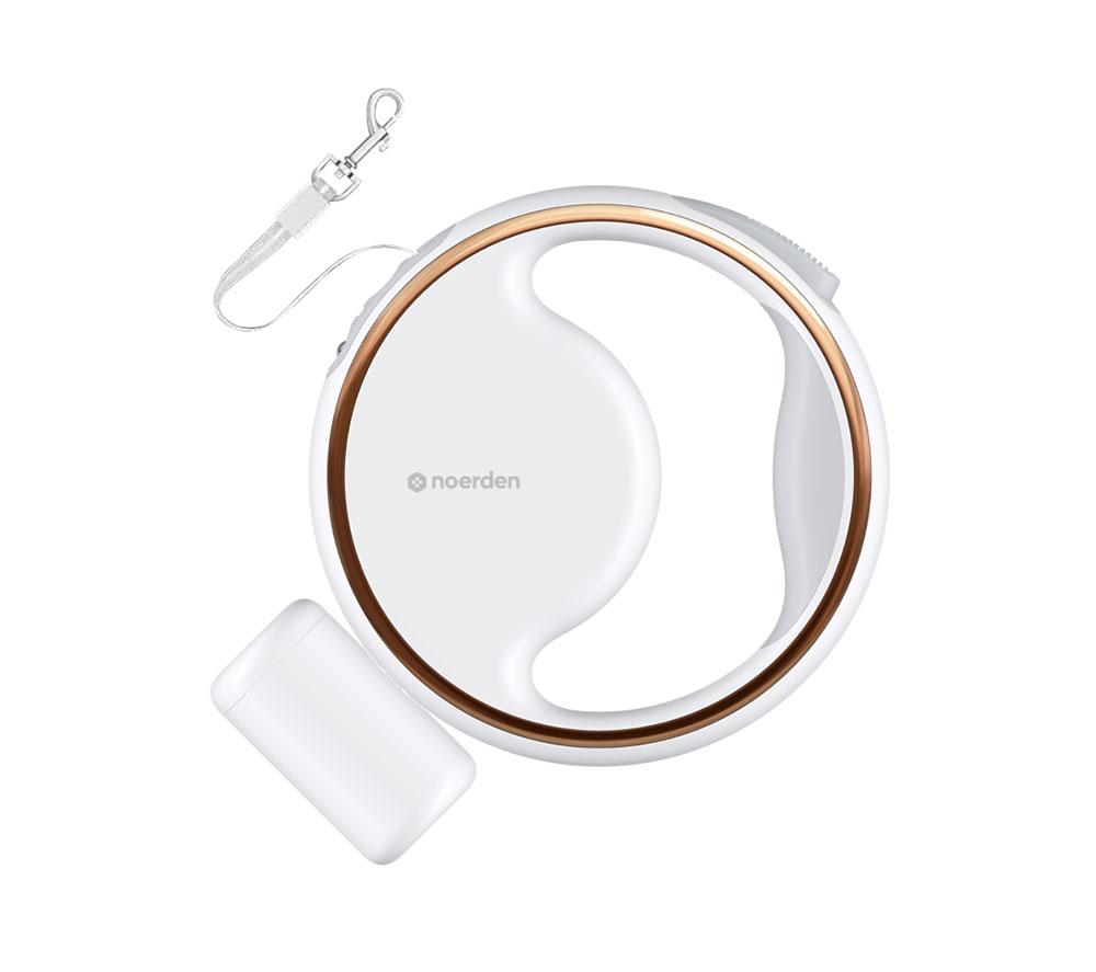 NOERDEN Lumi Retractable Pet Lead - White, White