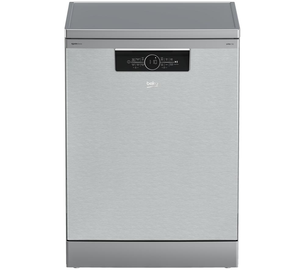 BEKO Pro PowerIntense BDFN36560PFX Full-size WiFi-enabled Dishwasher - Stainless Steel, Stainless Steel