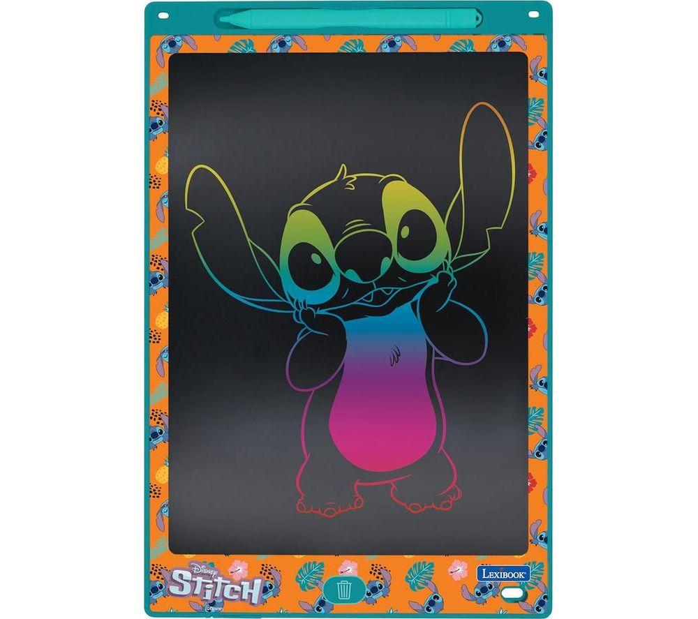 LEXIBOOK Stitch Electronic Ink Drawing Tablet, Blue,Orange