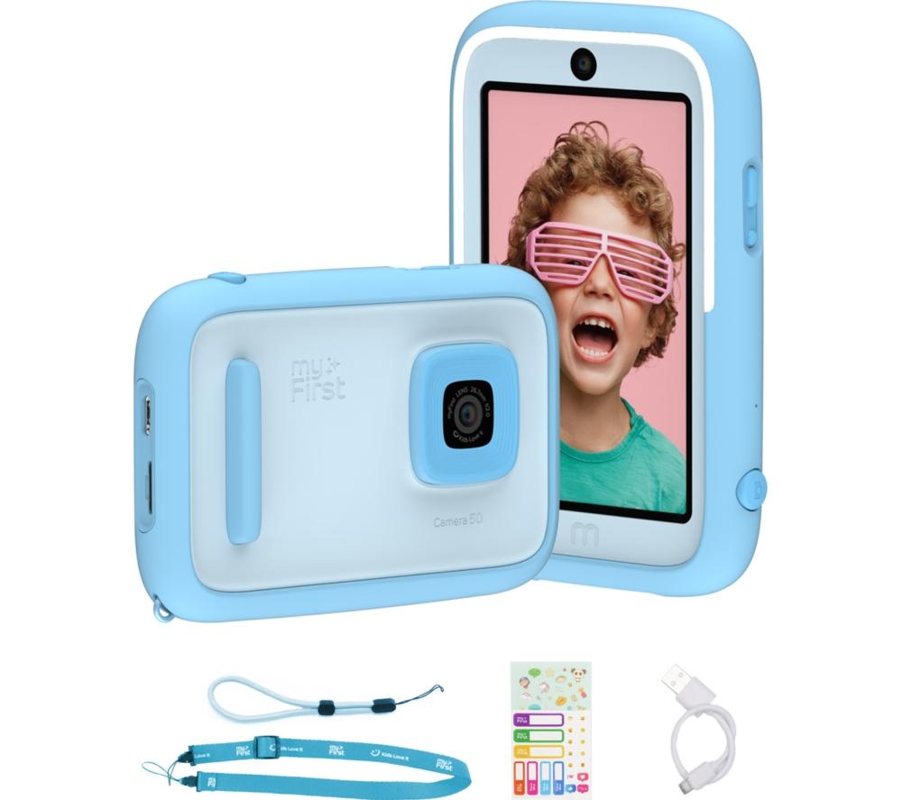 MYFIRST Camera 50 Kids' AI Digital Camera - Blue