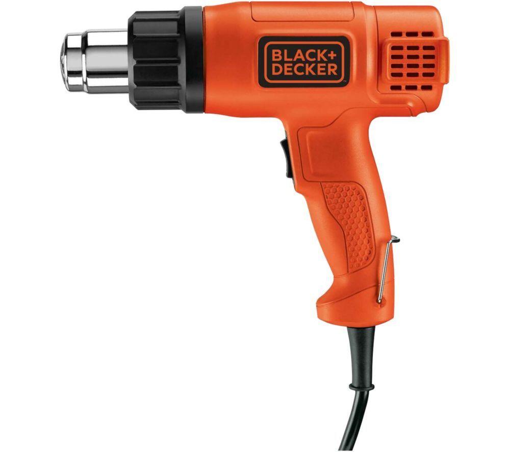 BLACK DECKER Corded Heat Gun - Orange & Black, Black,Orange