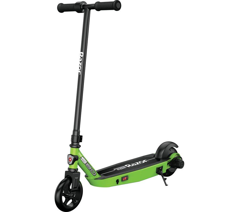 RAZOR Power Coreu0026tradeS80 Electric Kids' Scooter - Black & Green, Green,Black