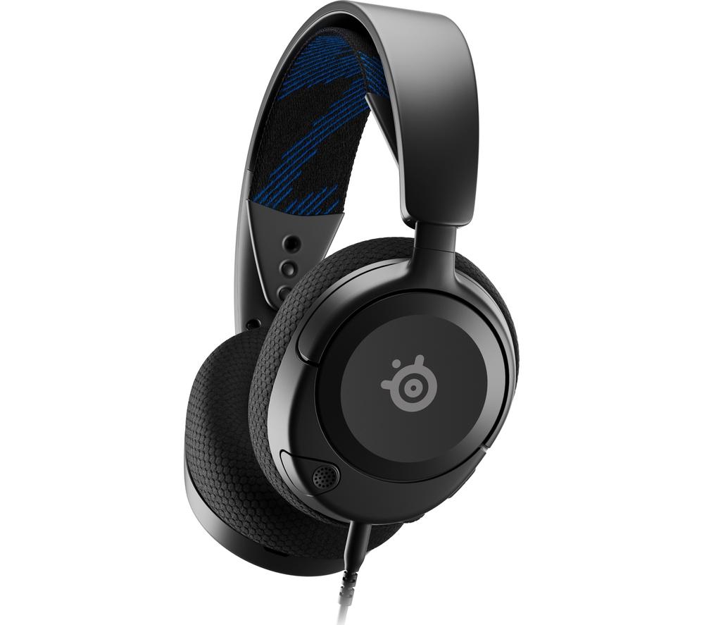 STEELSERIES Arctis Nova 1P Wired Console Gaming Headset - Black, Blue,Black