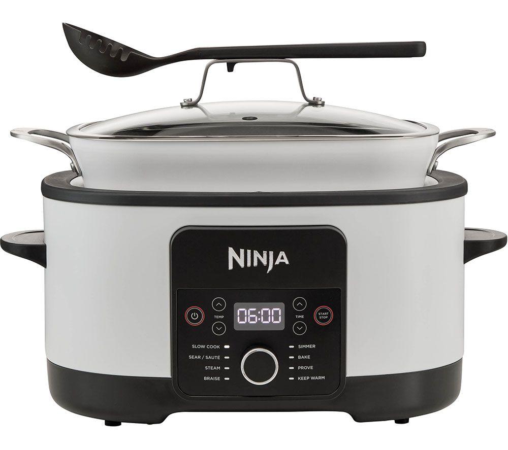 NINJA Foodi PossibleCooker MC1001UKWH 8-in-1 Slow Cooker - White, White