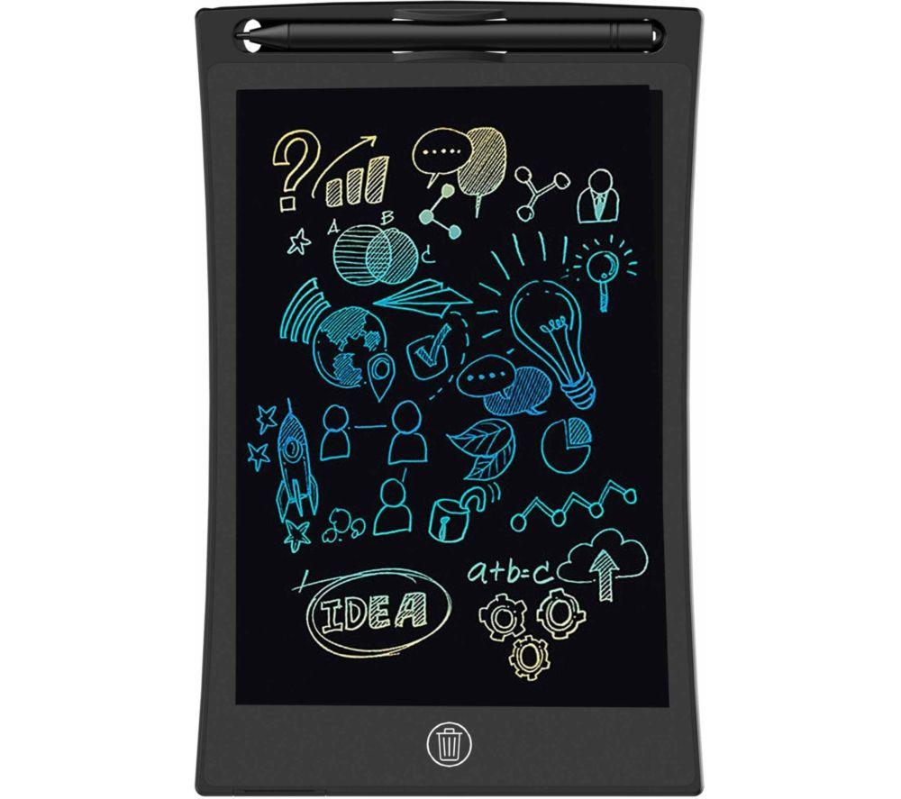 GOJI G8WBBK26 8.5" LCD Writing Board - Black, Black