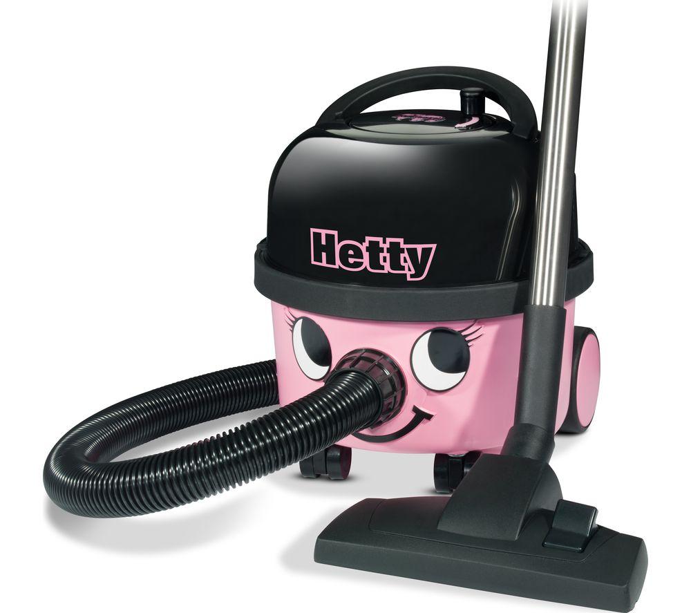 NUMATIC Hetty HET.160-11 Cylinder Bagged Vacuum Cleaner  Pink, Pink