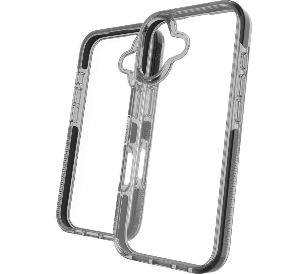 ZAGG Santa Cruz iPhone 17 Pro Case - Jet Black, Black,Clear