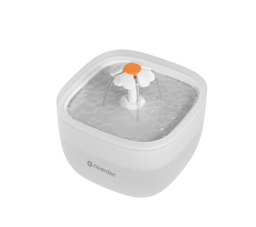 NOERDEN PawQuench Pet Water Fountain - White, White