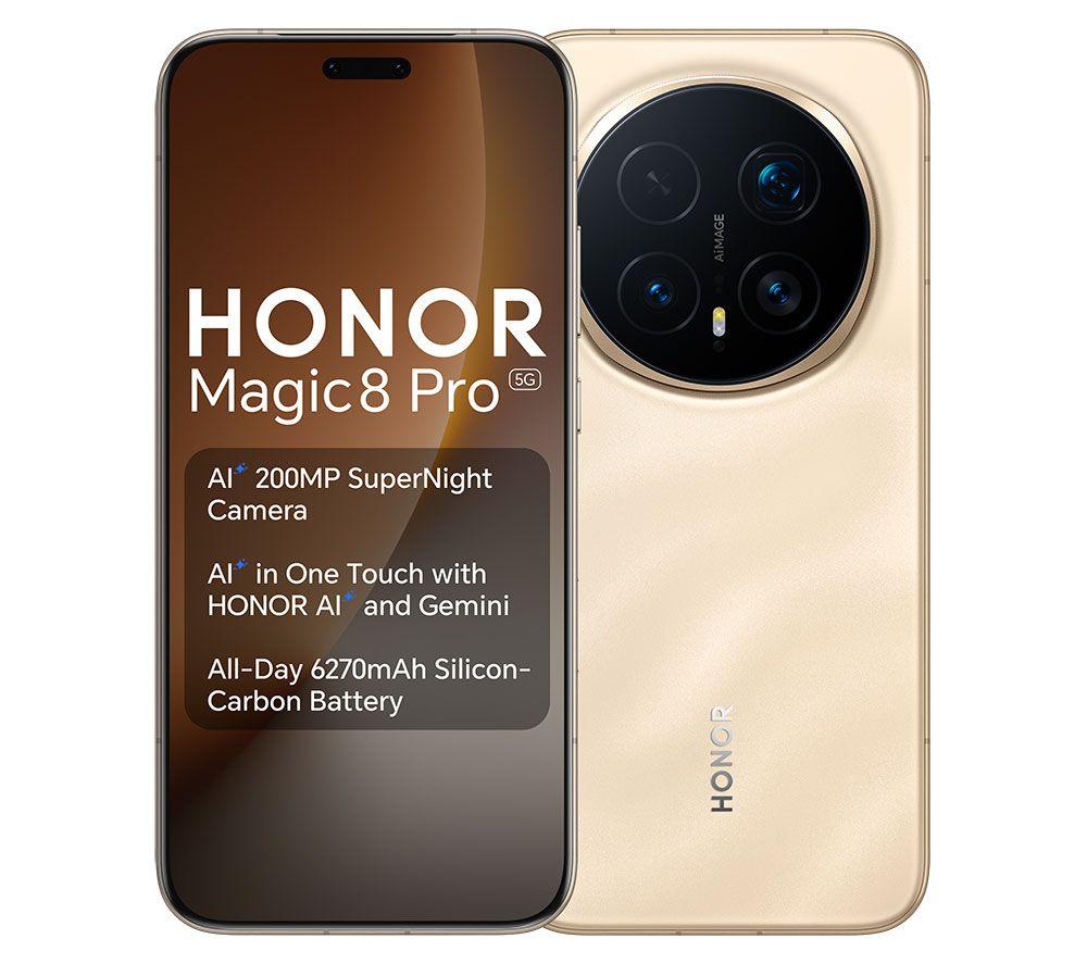 HONOR Magic8 Pro - 512 GB, Sunrise Gold, Gold