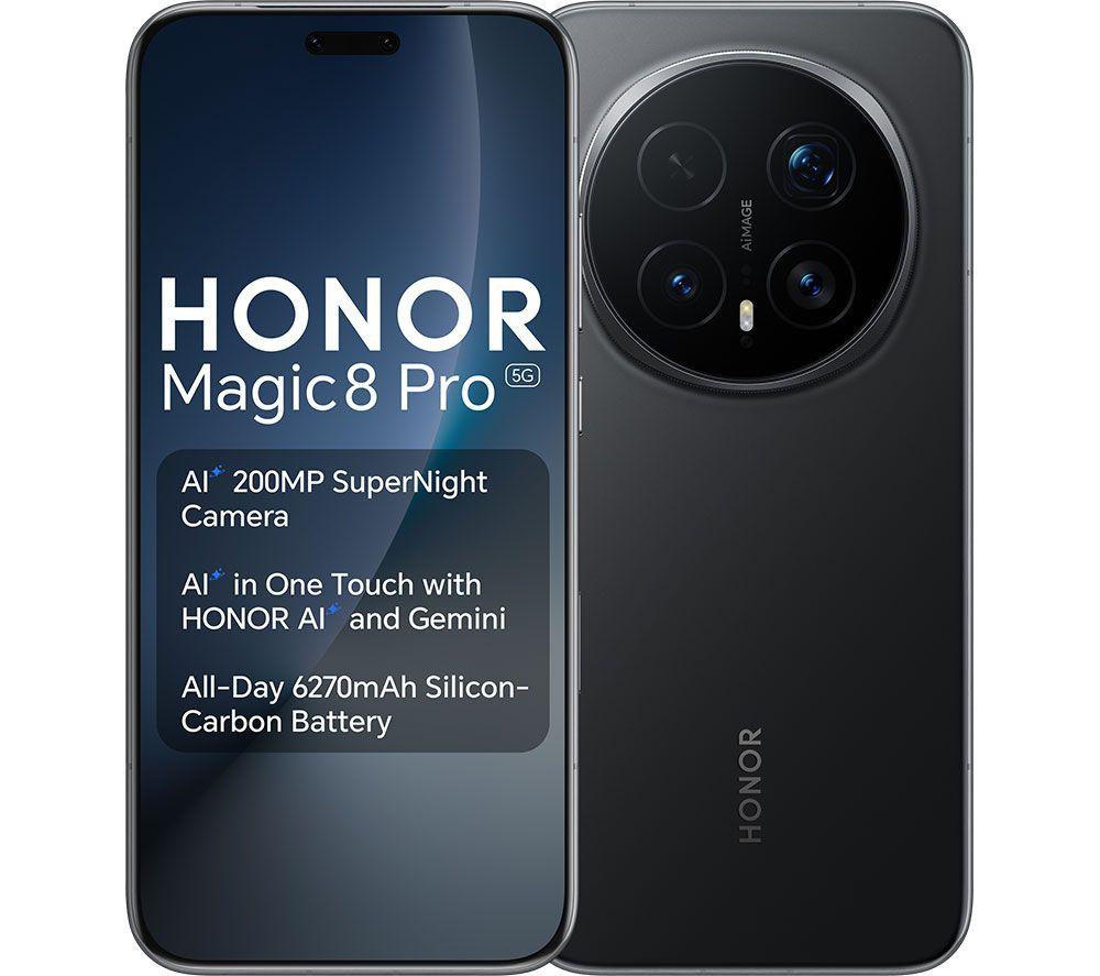 HONOR Magic8 Pro - 512 GB, Black, Black