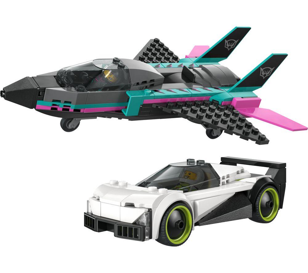LEGO City 60489 Jet vs. Car Set