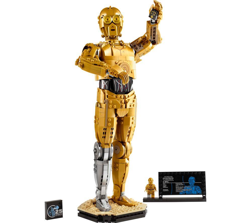 LEGO Star Wars 75398 C-3PO Model Set for Adults