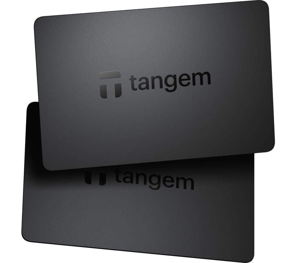 TANGEM Card 2.0 Hardware Crypto Wallet - Pack of 2, Black
