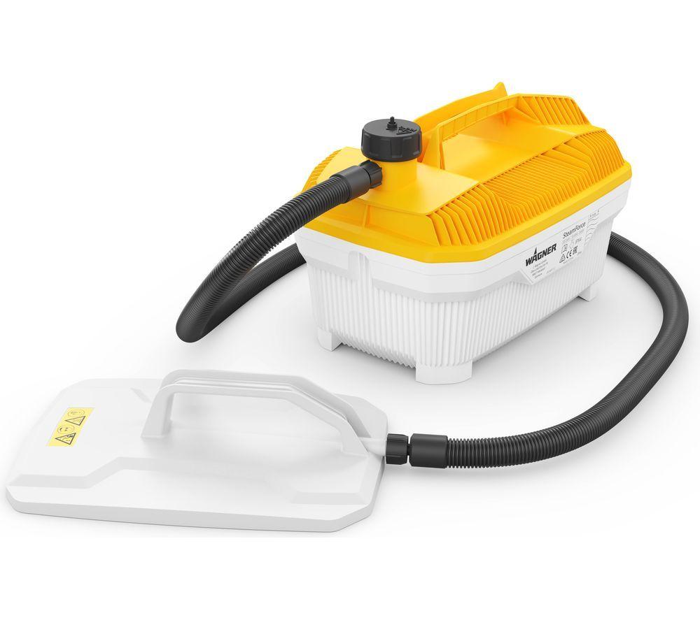 WAGNER SteamForce Wallpaper Stripper - White & Yellow, White,Yellow