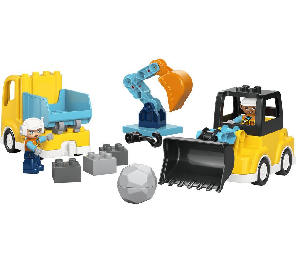 LEGO Duplo 10475 3 in 1 Construction Vehicles Set