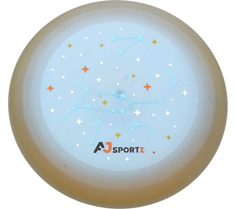 GOJI 10.8" Light Up Flying Disc, Blue,Green,Red