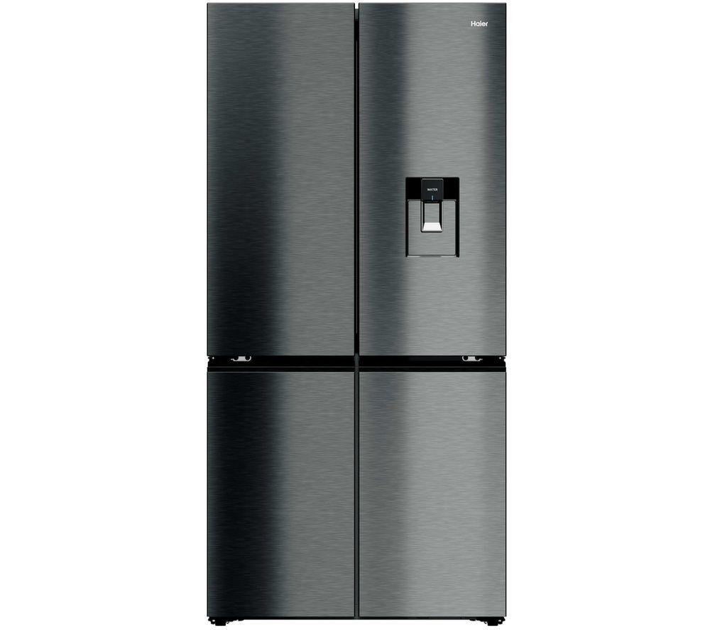 HAIER Cube 90 Series 7 HCW79F19EHSB American-Style Smart Fridge Freezer - Iconic Black, Black