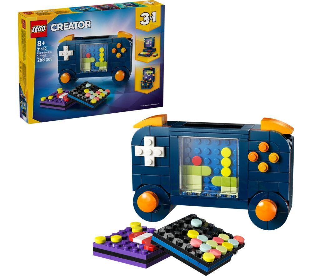 LEGO Creator 31380 3-in-1 Retro Gaming Console Set