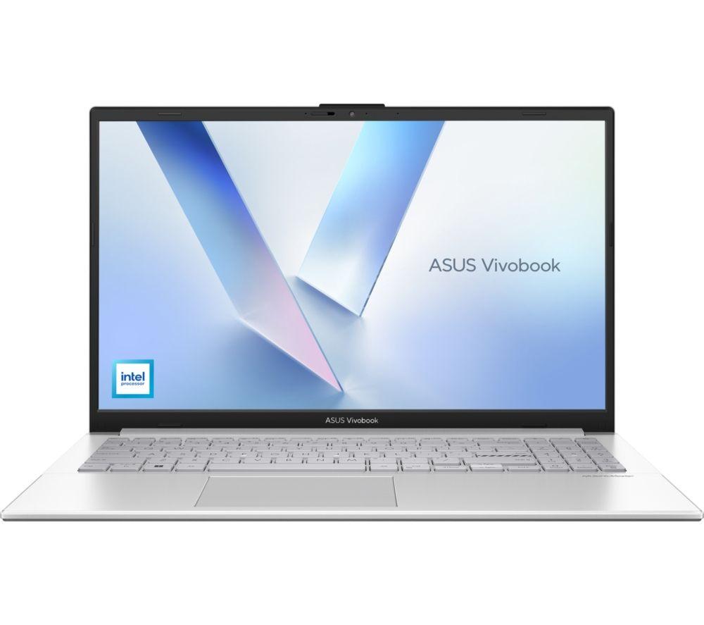 ASUS Vivobook Go 15 E1504TA 15.6" Laptop - Intel®Celeron, 128 GB UFS, Silver, Silver/Grey