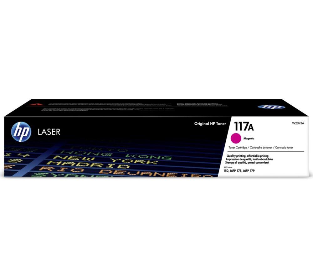 HP 117A Magenta Toner Cartridge, Magenta