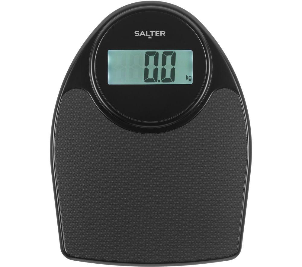 SALTER Doctor Style Digital Bathroom Scale Black, Black