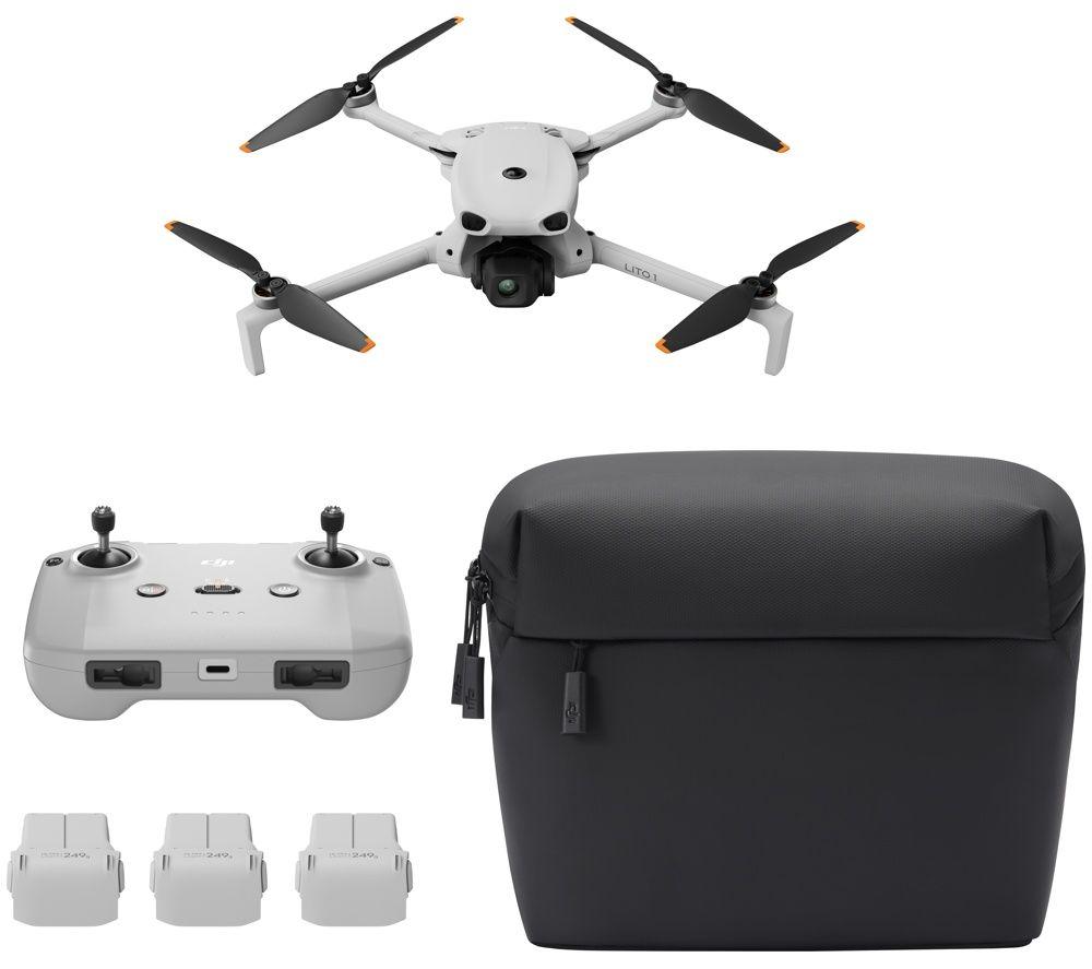 DJI Lito 1 Fly More Combo with RC-N3 Remote Controller - Grey, Silver/Grey