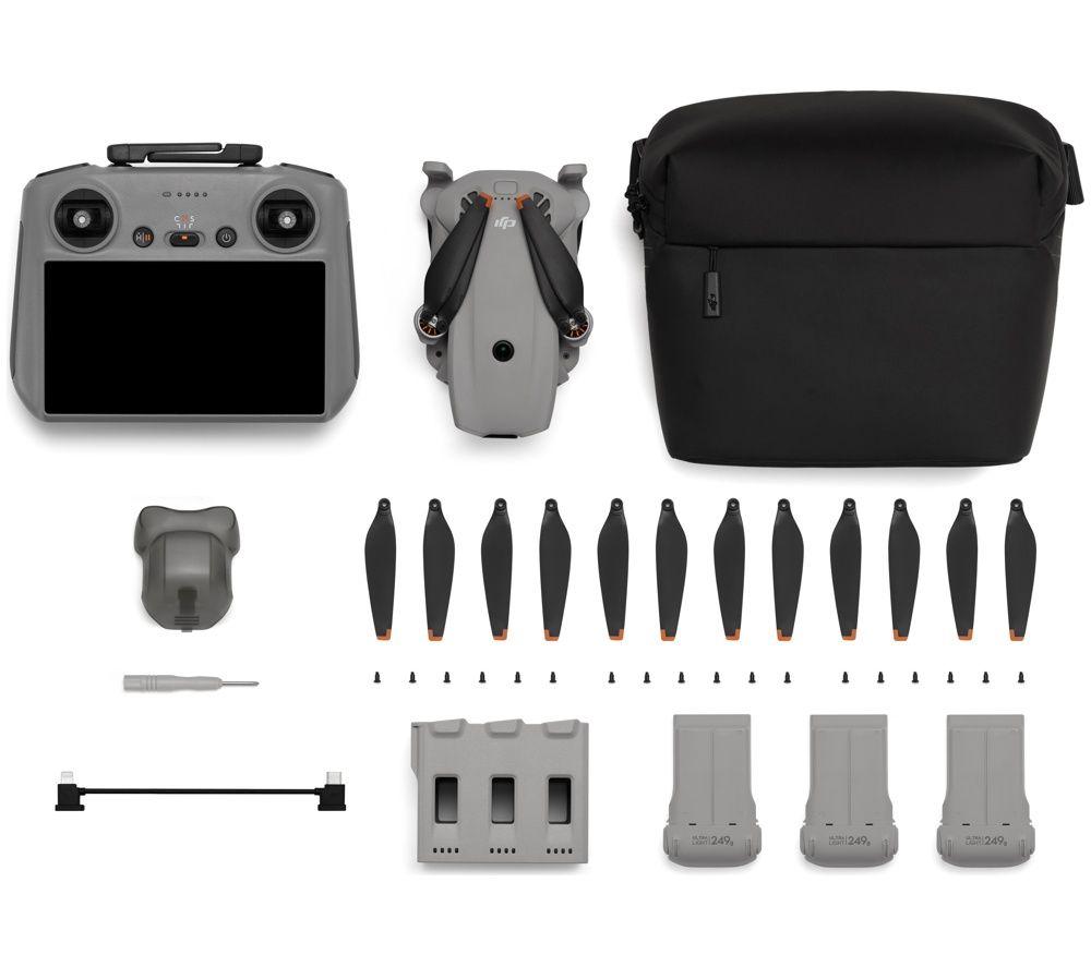DJI Lito X1 Fly More Combo with RC-2 Remote Controller - Grey, Silver/Grey