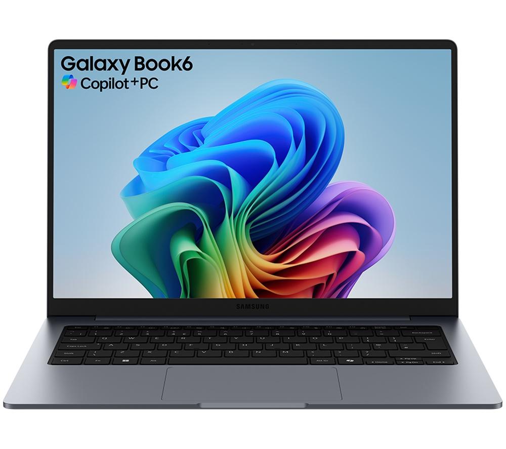 SAMSUNG Galaxy Book6 14" Laptop, Copilot PC - Intel®Core Ultra 5, 512 GB SSD, Grey, Silver/Grey
