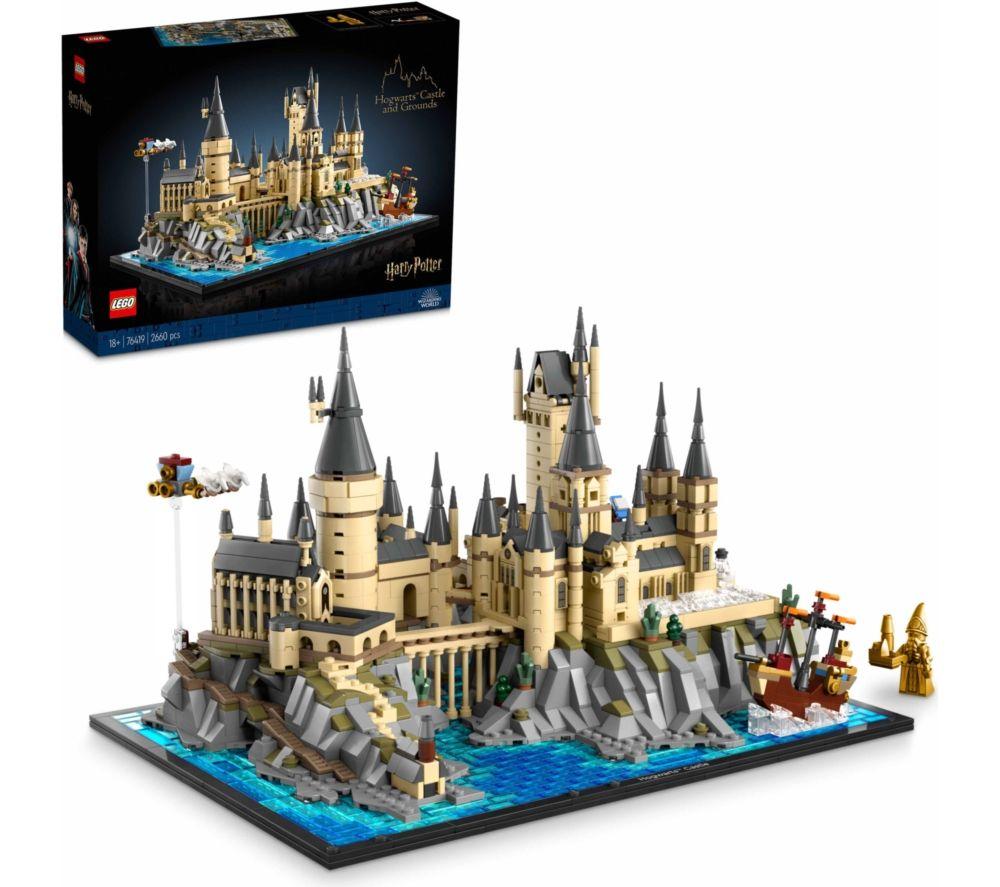 LEGO Harry Potter 76419 Hogwarts Castle and Grounds Set for Adults