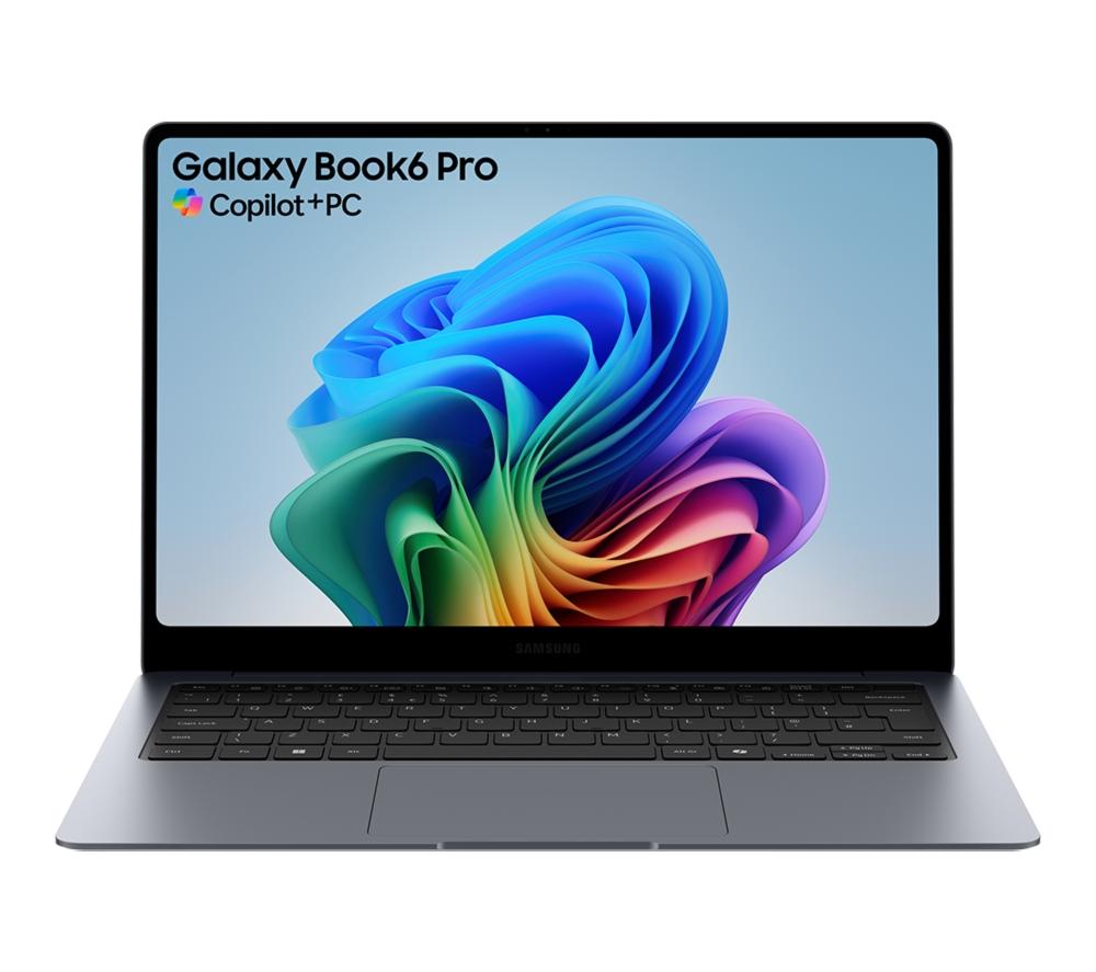 SAMSUNG Galaxy Book6 Pro 14" Laptop, Copilot PC - Intel®Core Ultra 5, 256 GB SSD, Grey, Silver/Grey