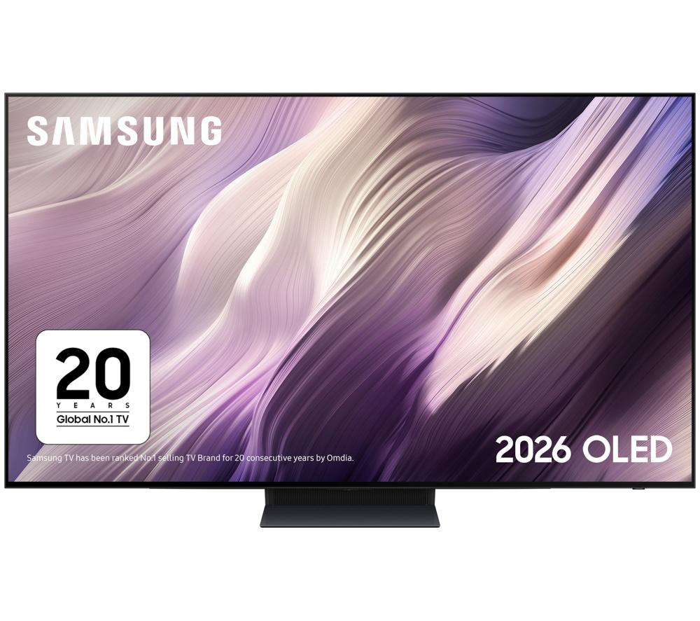 48" SAMSUNG S95H OLED Glare Free 4K Vision AI Smart TV 2026 - QE48S95H, Black