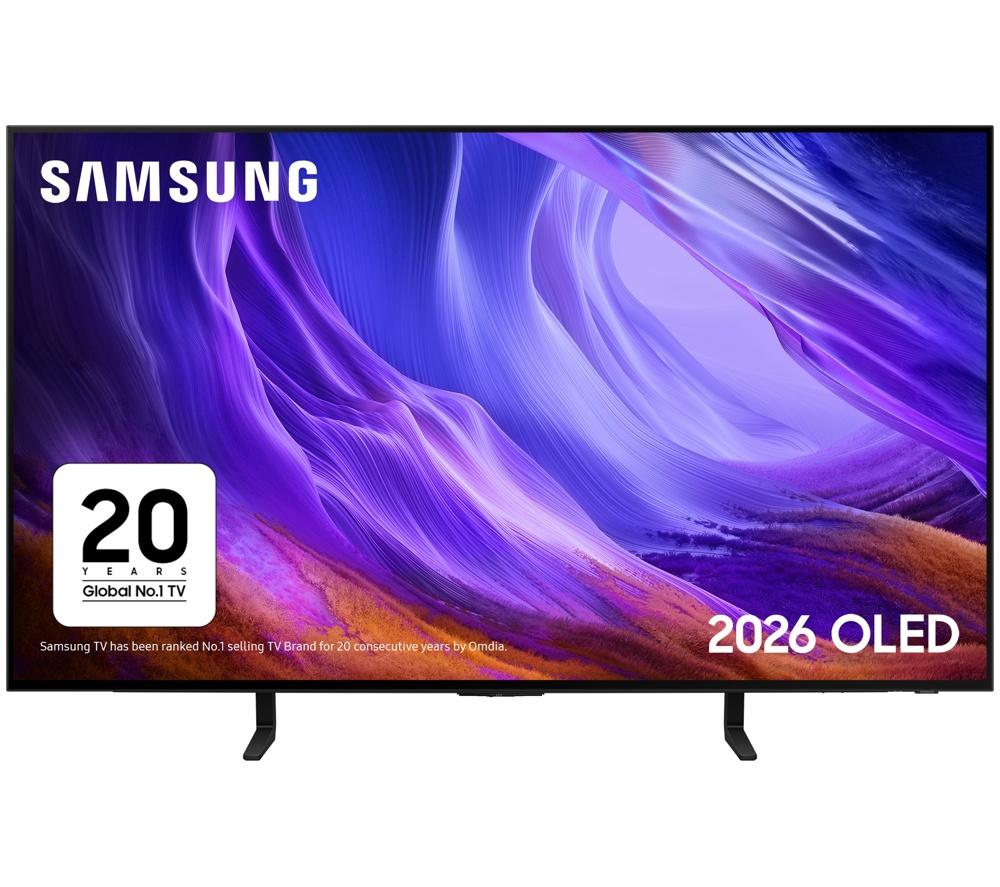 48" SAMSUNG S85H OLED Glare Free 4K Vision AI Smart TV 2026 - QE48S85H, Black