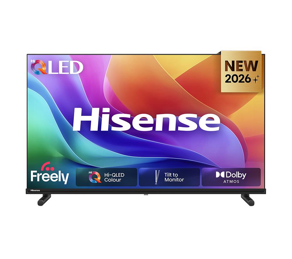 40" HISENSE A5S  QLED Full HD HDR Smart TV with Freely - 40A5STUK, Black