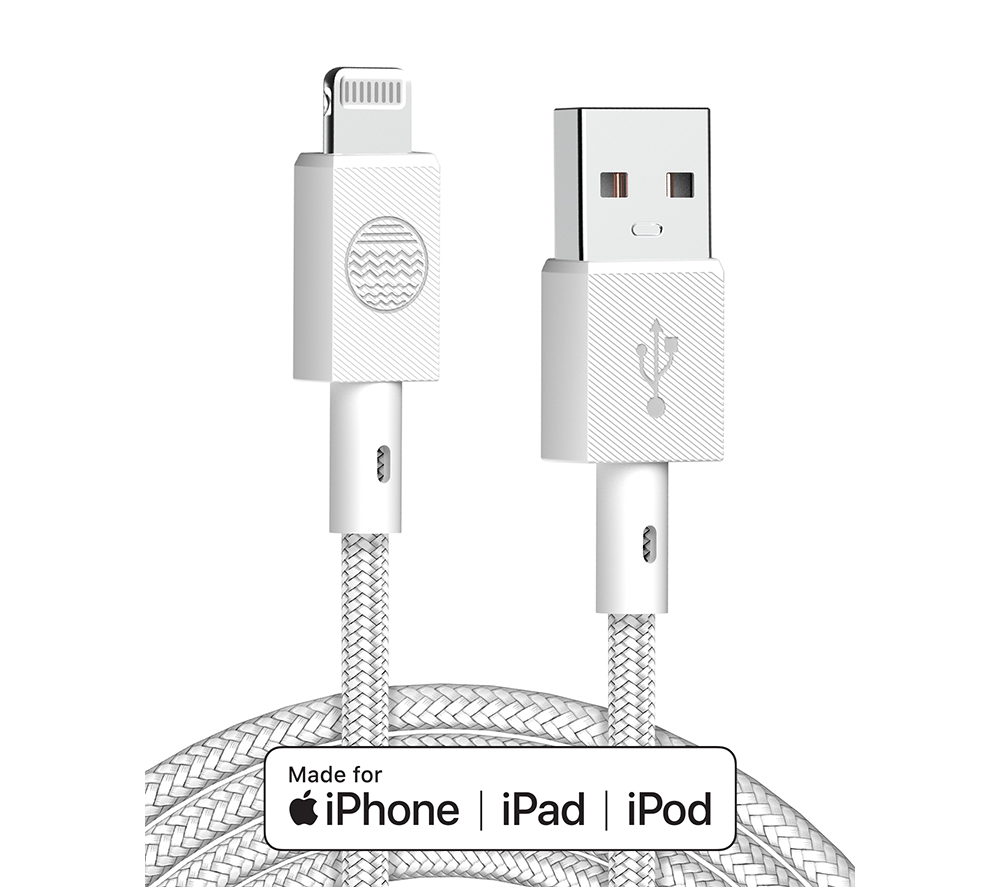 OUR PURE PLANET OPPO USB-A-LGH 1M WH, White