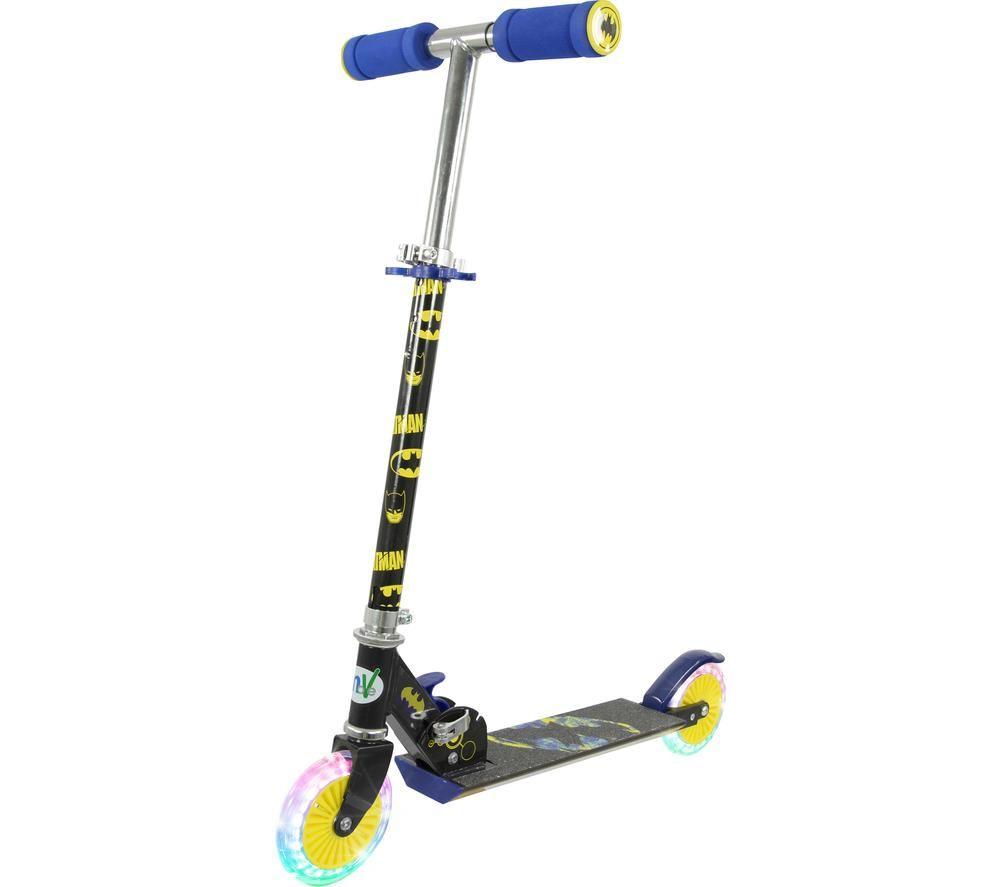 BATMAN M005304 Electric Folding Kids Scooter - Black, Black