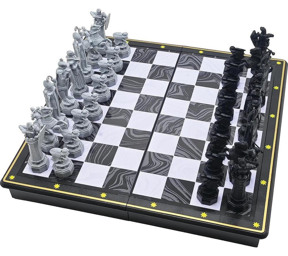 LEXIBOOK CGM300HP Magnetic Foldable Chess Game - Harry Potter, White,Black