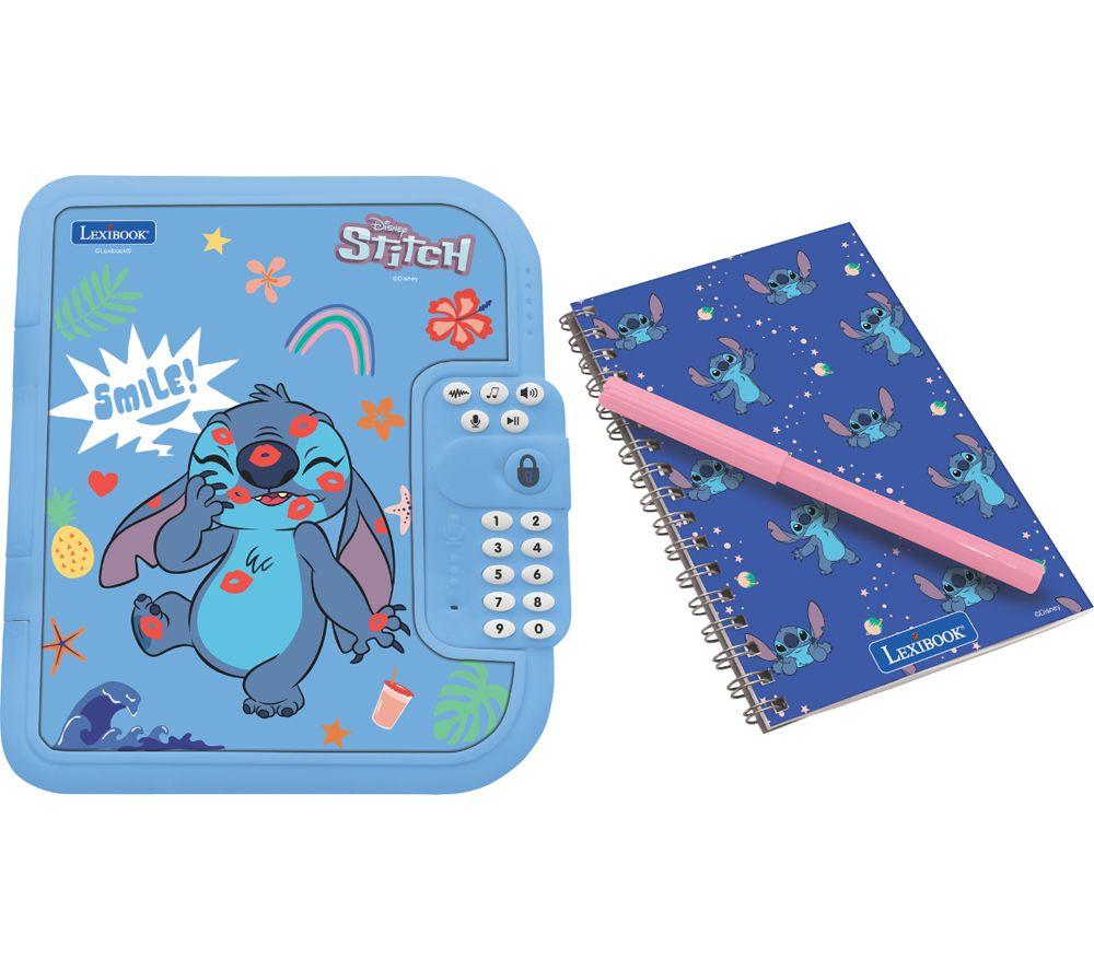LEXIBOOK Electronic Secret Diary - Stitch Secret Safe