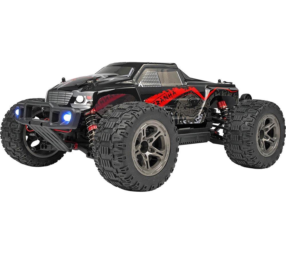 RCG 10-Series Brushed Electric Monster Truck - Piranha Red, Red
