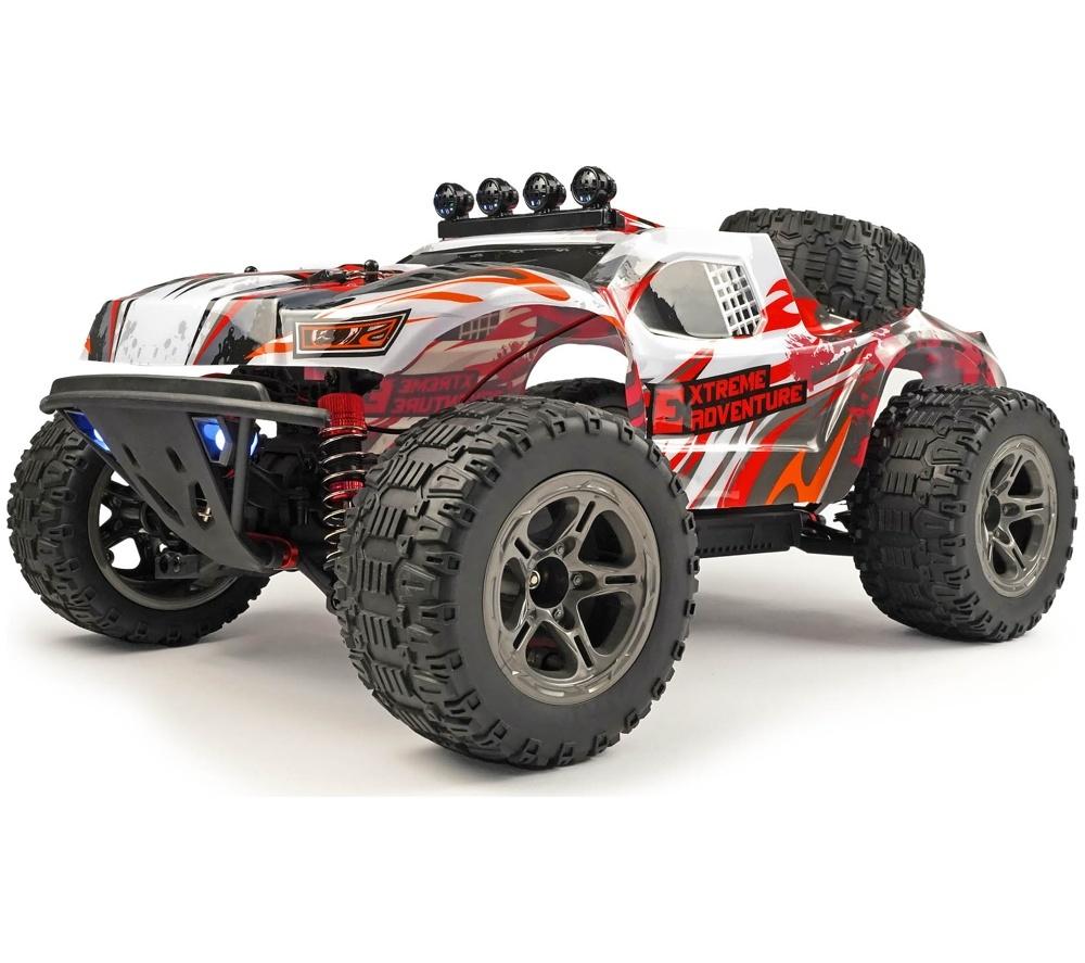 RCG 10-Series Remote Control Brushless Short Course Truck - Red, Red