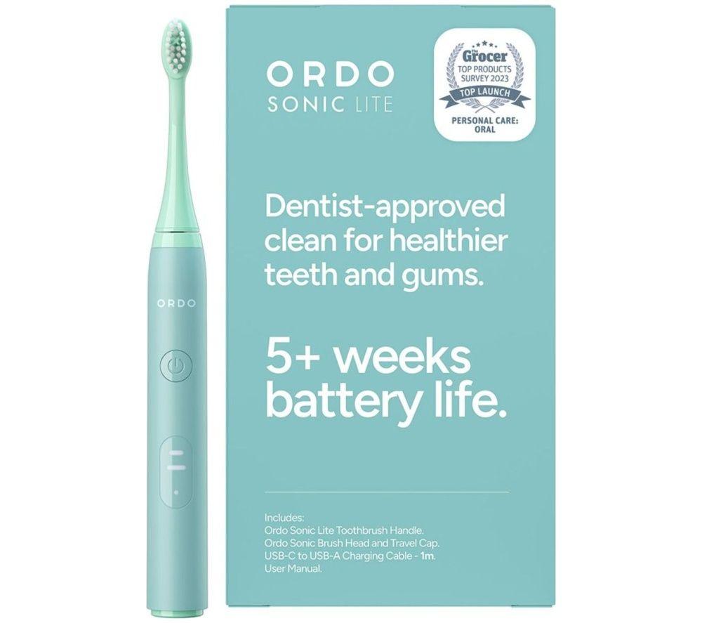 ORDO Sonic Lite Electric Toothbrush - Sage, Green