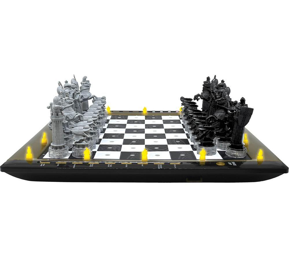 LEXIBOOK Harry Potter Electronic Chess Game, White,Silver/Grey,Black
