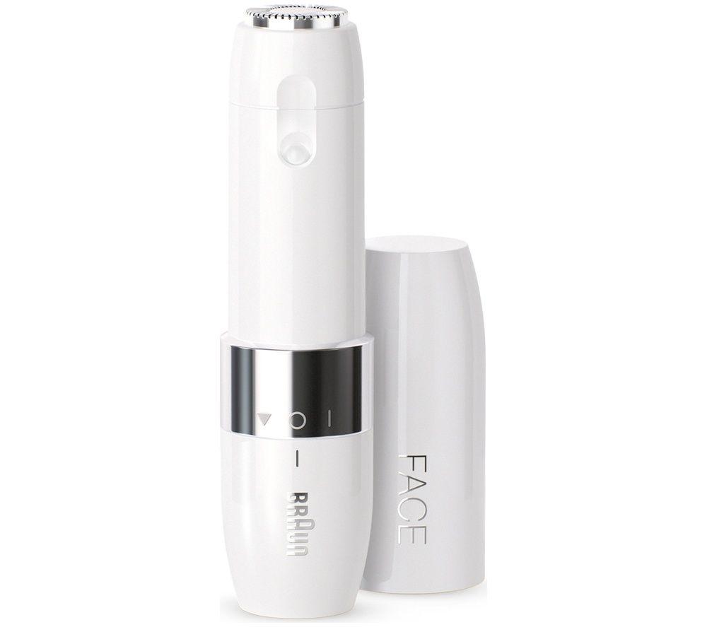 BRAUN FS1000 Mini Face Hair Remover - White