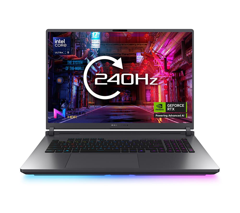 ASUS ROG Strix G18 18" Gaming Laptop - Intel®Core Ultra 9, RTX 5080, 1 TB SSD, Green