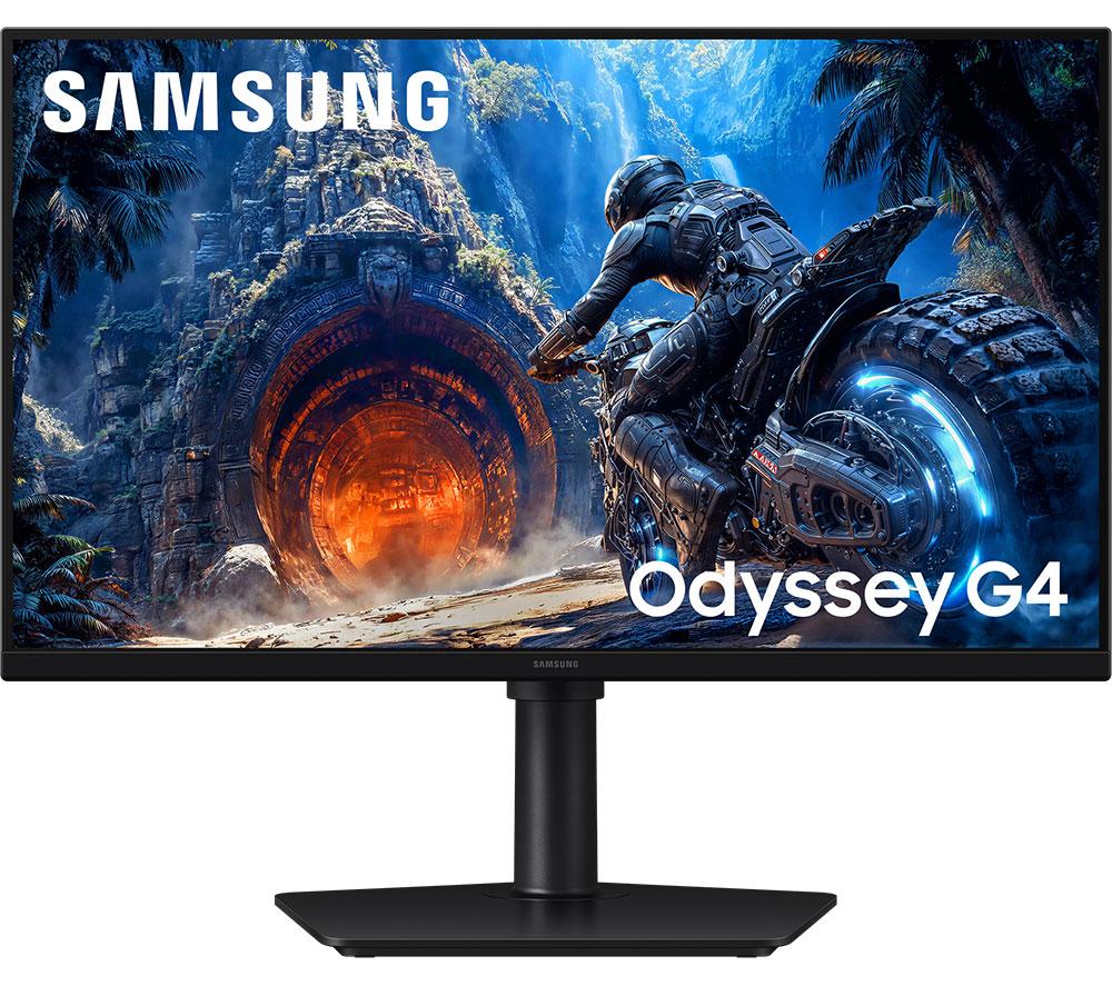 SAMSUNG Odyssey G4 LS25HG402EUXXU Full HD 25" IPS LCD Gaming Monitor - Black, Black