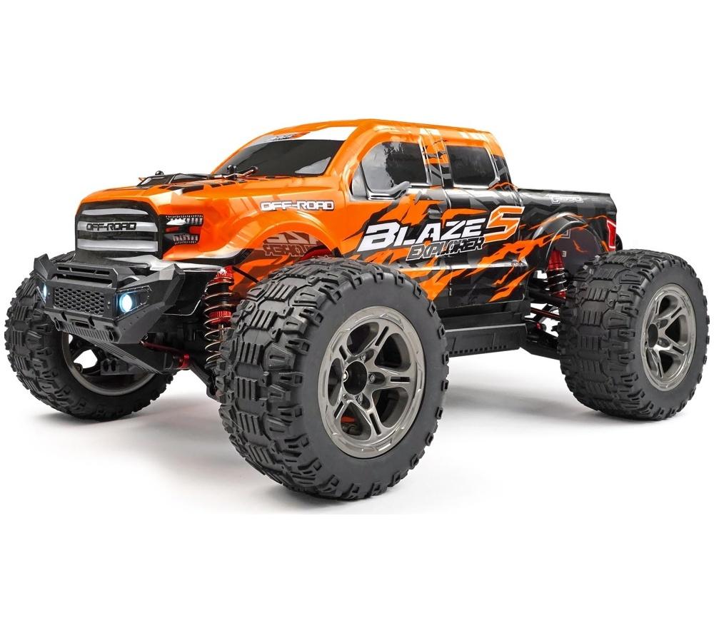 RCG 10-Series Brushed Electric Monster Truck - Blaze Orange, Orange